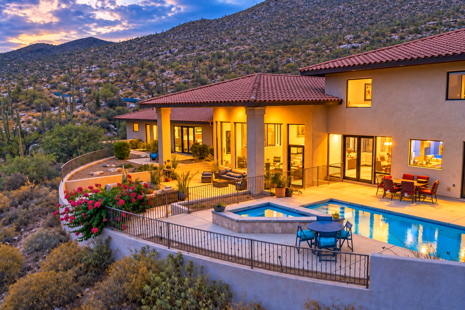 Private luxury retreat estate in the Sonoran Desert